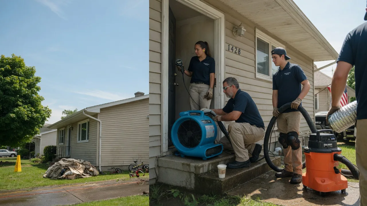 Water Damage Restoration in Nallen, WV near me